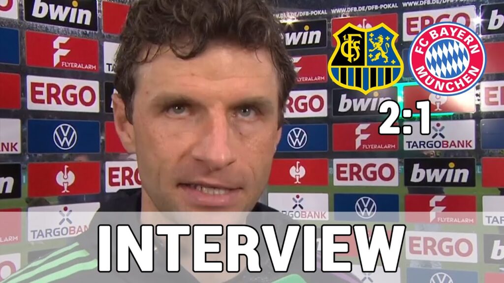 Thomas Müller: ,,Das ist ein harter Schlag!" im Interview | DFB Pokal | Saarbrücken 2:1 FC Bayern