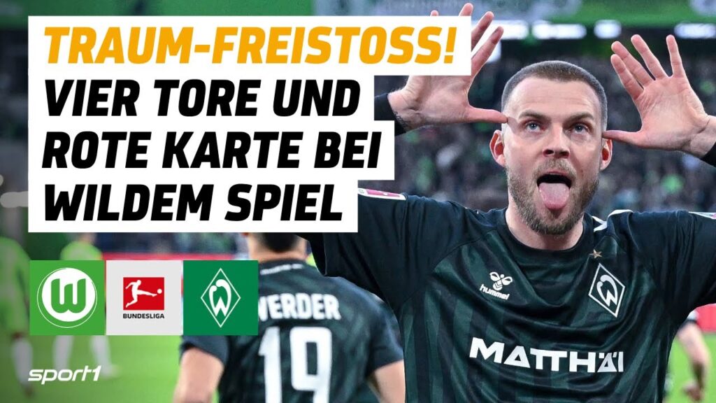 VfL Wolfsburg - SV Werder Bremen | Bundesliga Tore und Highlights 10. Spieltag