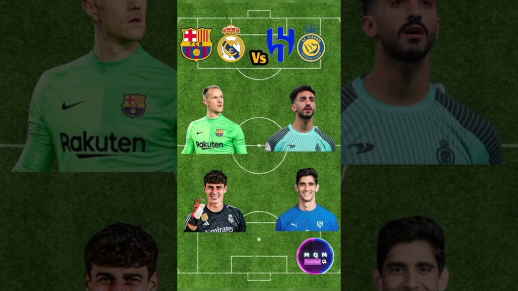 النصر و الهلال ضد برشلونة و ريال مدريد