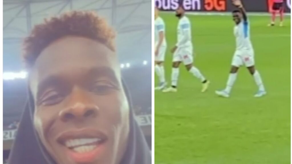 Le geste noble de PA ABOU CISSÉ et BAMBA DIENG:Après le but de bamba dieng