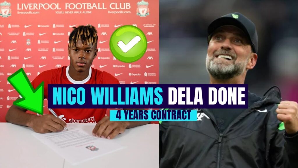 Finally, nico williams Signs for Liverpool✅williams Arrives at Anfield🔥Liverpool News Today