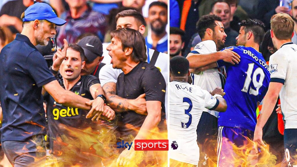 Chelsea vs Spurs most HEATED moments! 🔥