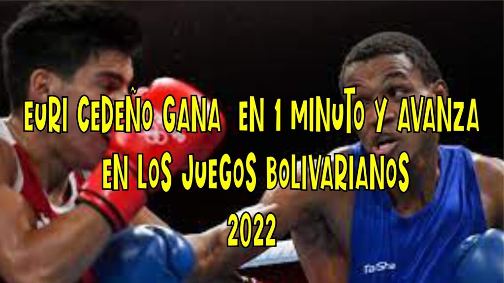 EURI CEDEÑO GANA EN 1 MINUTO