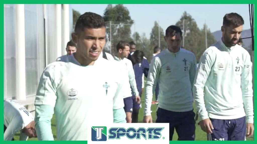 Así FUE el PRIMER ENTRENAMIENTO de Orbelín Pineda con el Celta de Vigo