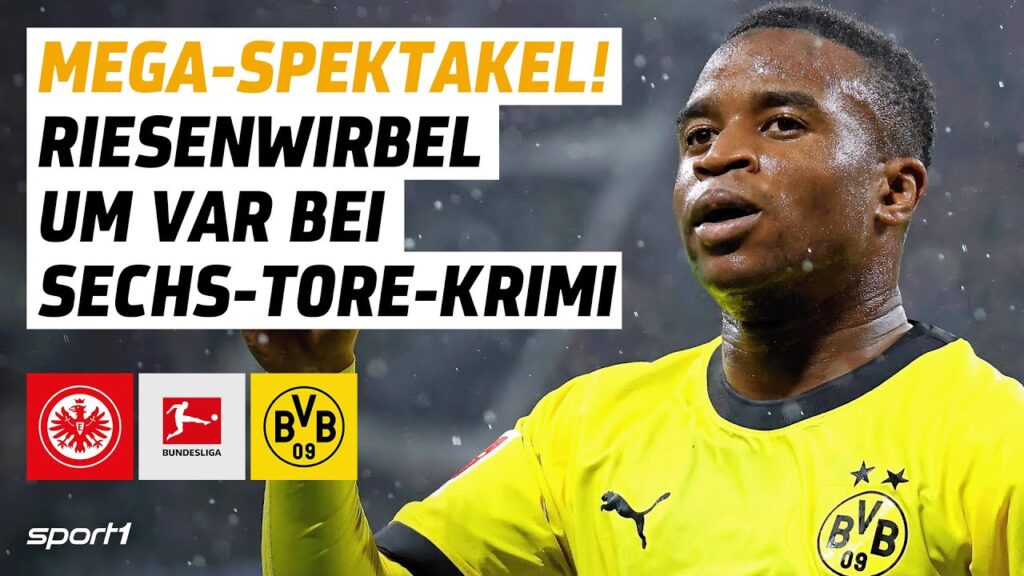 Eintracht Frankfurt - Borussia Dortmund | Bundesliga Tore und Highlights 9. Spieltag