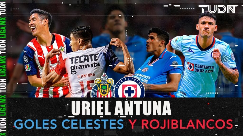 ¡Las JOYITAS de Uriel Antuna! 💎🚂 GOLAZOS en Cruz Azul y Chivas | TUDN