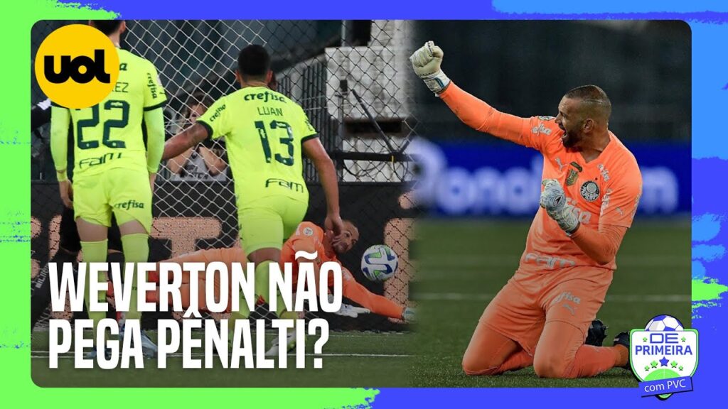 WEVERTON NÃO PEGAVA UM PÊNALTI DURANTE O TEMPO NORMAL DESDE 2019