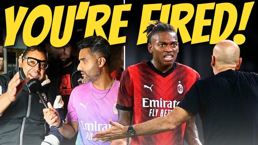AC Milan fans want Stefano Pioli sacked following Rafael Leão face-off!