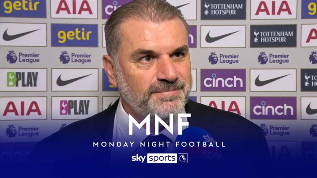 "If we go down to 5 men mate, we'll have a crack" - Ange Postecoglou defends his Tottenham tactics