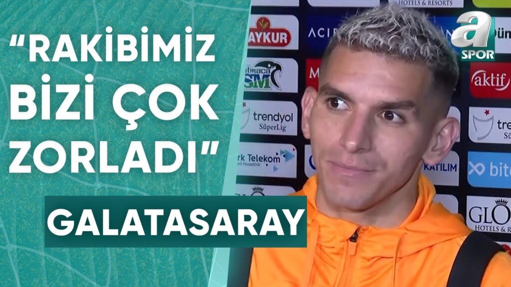 Lucas Torreira: "Galatasaray Formasını Her Giydiğimde Mutlu Oluyorum" (Rizespor 0-1 Galatasaray)