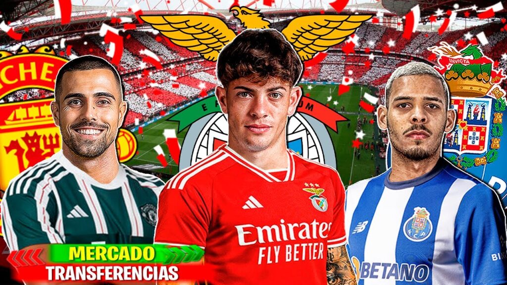 10 TRANSFERENCIAS CONFIRMADAS | RUMORES 23/24! Giay Benfica,Diogo Costa Man United ,Gabriel Porto