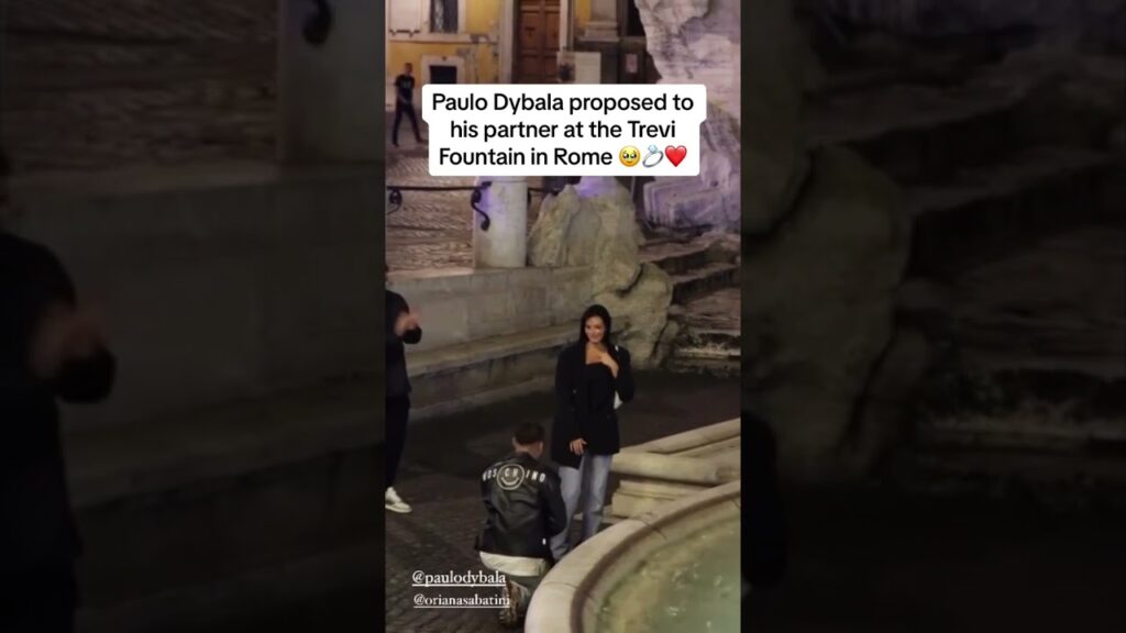 Dybala is engaged ❤️ (via leoparedes20/IG, alvaromorata/IG, @Oriana Sabatini)