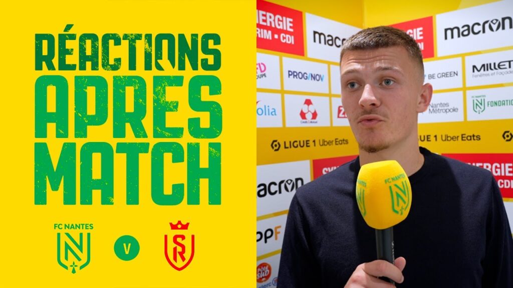 FC Nantes - Stade de Reims : la réaction des joueurs