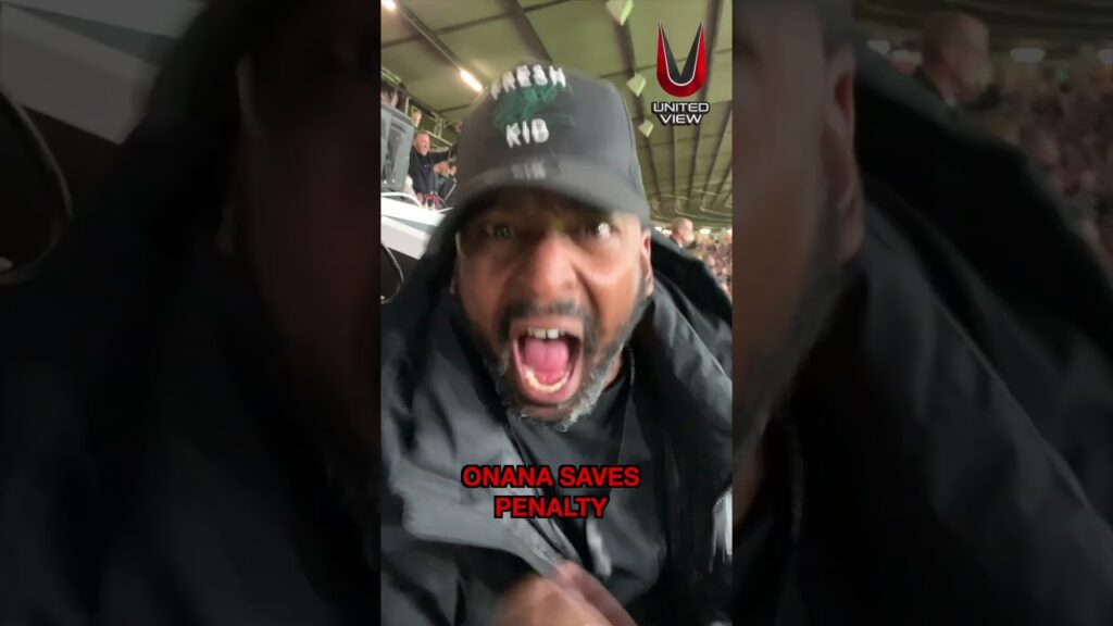 Flex Reacts To Onana Penalty Save! 🧤 | Man United 1-0 Copenhagen #shorts