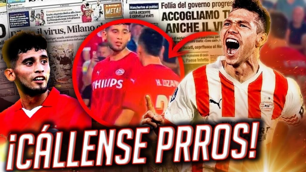 ¡LEYENDA! ¡CHUCKY LOZANO LE RESTRIEGA A PEPI SU HAT-TRICK!