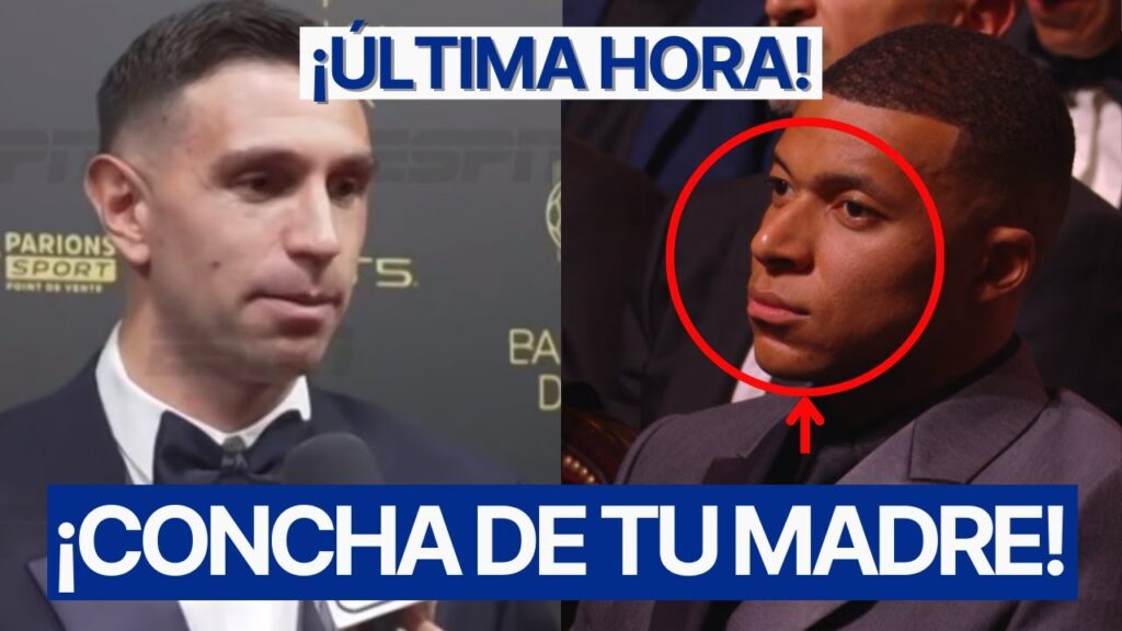 'LA C0NCHA DE TU MADRE' Emiliano EL DIBU Martínez REVIENTA EL BALÓN DE ORO tras ENFRENTAR A MBAPPE