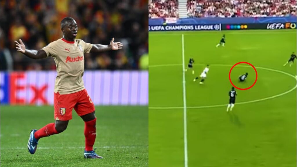 Regardez l’action complètement folle de Nampalys Mendy du milieu jusqu’à…