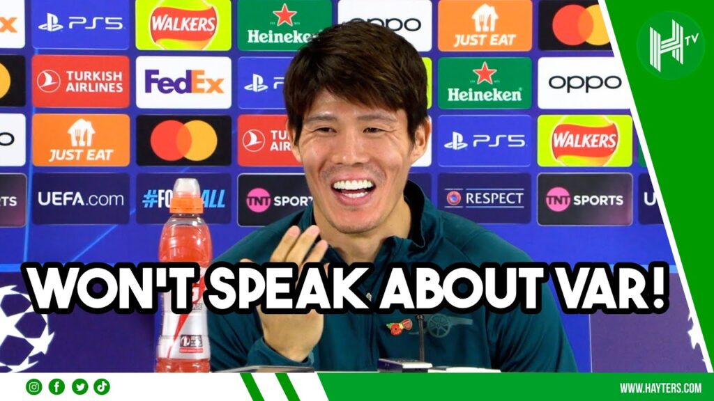 It's NOT MY JOB to talk about VAR! | Takehiro Tomiyasu