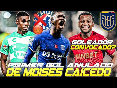 ROBO😠 ANULARON PRIMER GOL de MOISÉS CAICEDO! GOLAZO de MICHAEL ESTRADA, CONVOCADO? FELIX TORRES GOL
