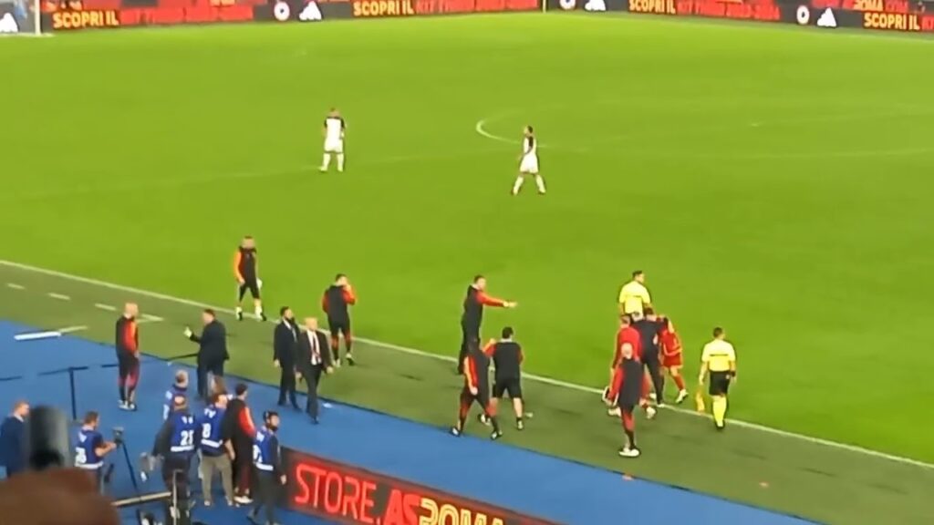 Roma-Lecce 2-1, il gol di Romelu Lukaku