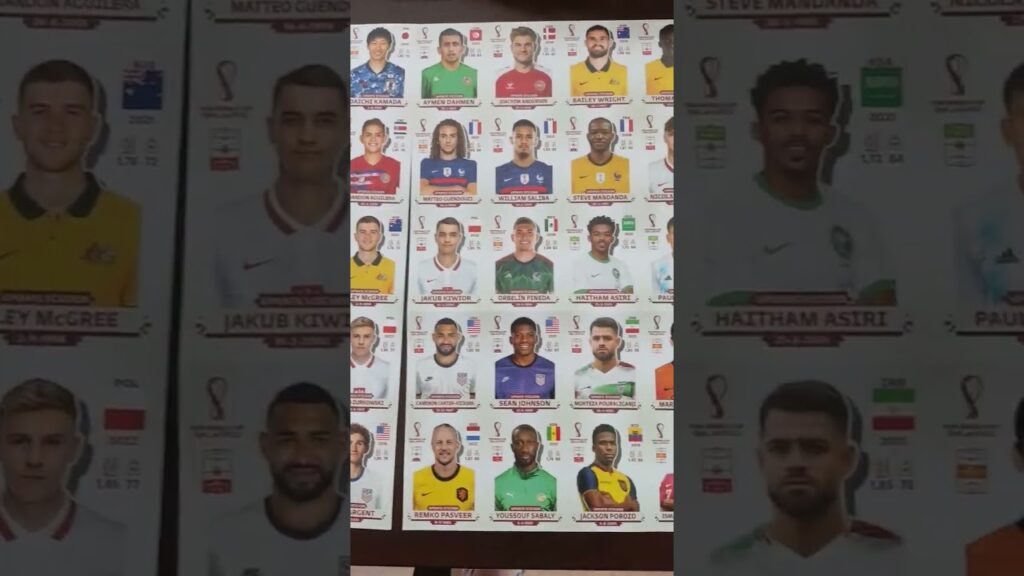 set de  actualización del álbum Qatar 2022 #mundial #panini #sticker #argentina #france #qatar2022
