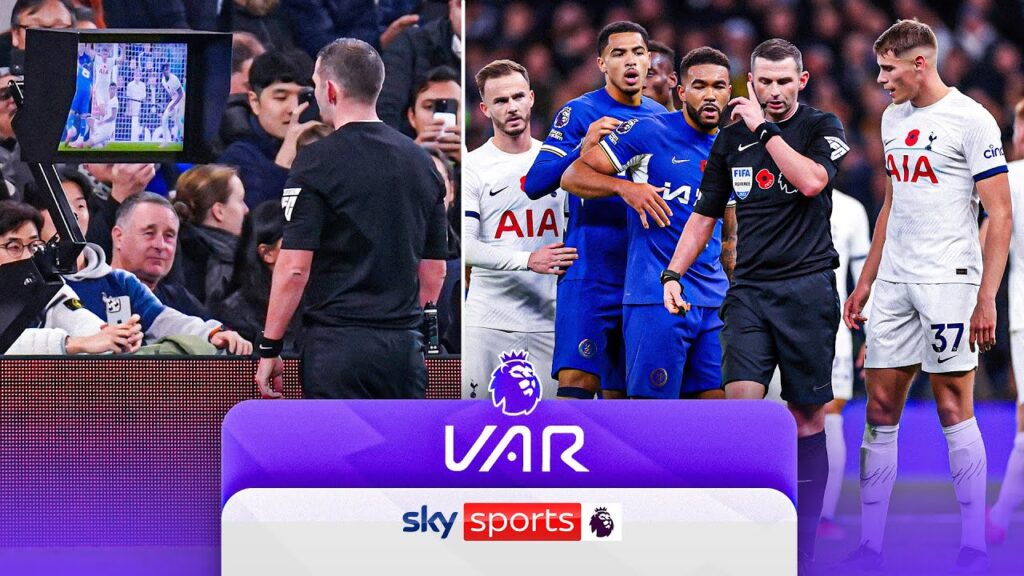 How many VAR checks can you fit into ONE game? 😅 | EVERY VAR check in Tottenham 1-4 Chelsea