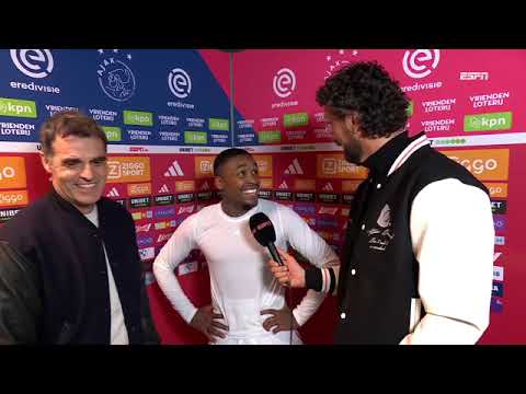 Bergwijn over van John 't Schip: "Deze wedstrijd was voor zijn vrouw" | Ajax 2-0 Volendam | #ajavol