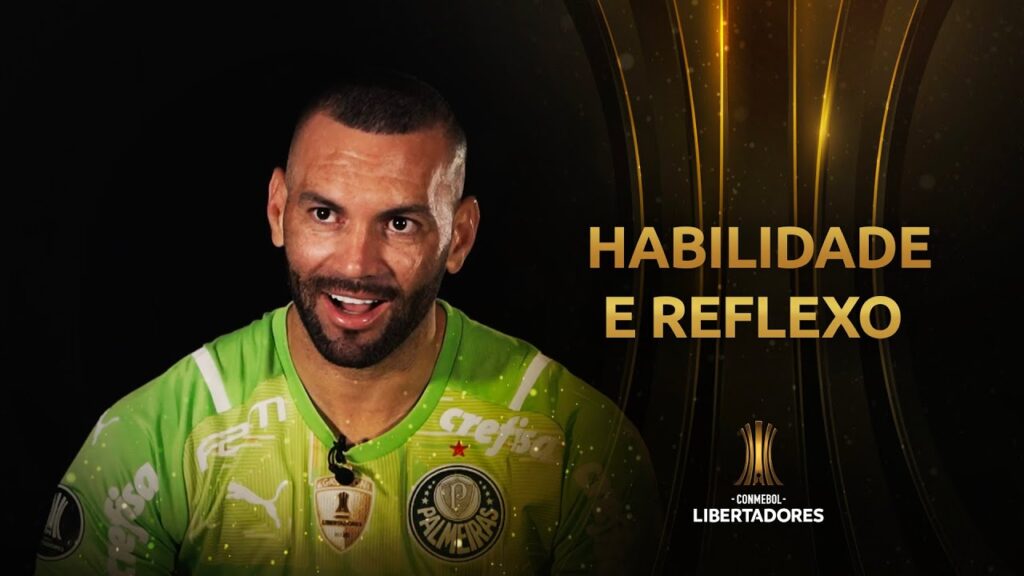 Habilidade e reflexo! Desafio com Weverton, jogador do #Palmeiras | Libertadores 2021