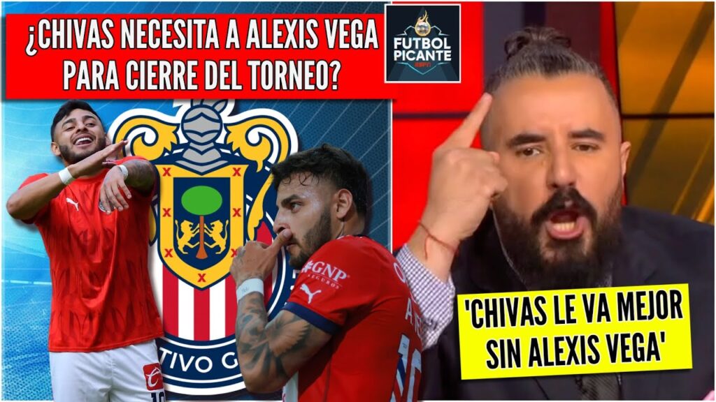ÁLVARO ESTALLÓ por CONSIDERACIÓN a ALEXIS VEGA: Es un jugador sobrevalorado y malo | Futbol Picante ÁLVARO ESTALLÓ por CONSIDERACIÓN a ALEXIS VEGA: Es un jugador sobrevalorado y malo | Futbol Picante