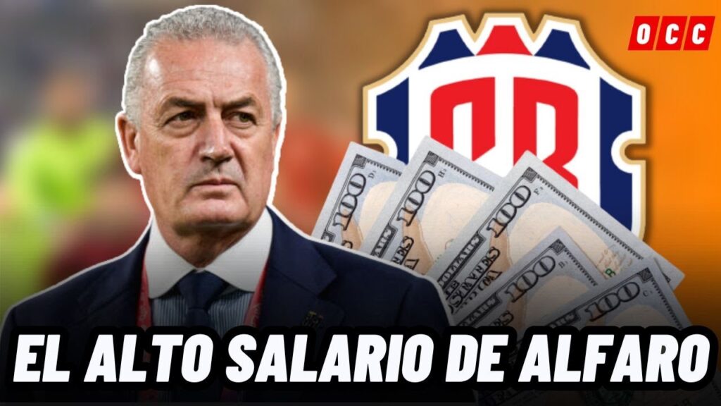 REVELAN EL MILLONARIO SALARIO QUE RECIBIRÍA GUSTAVO ALFARO EN LA SELECCIÓN DE COSTA RICA🤑