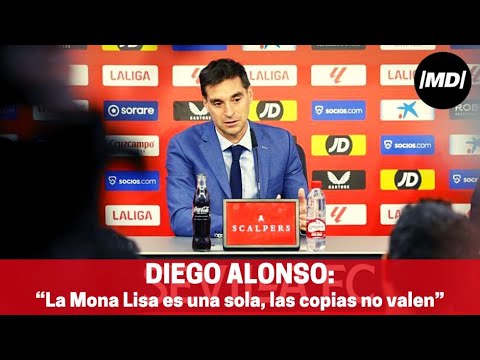 Diego Alonso: “Cada uno tiene su personalidad. La Mona Lisa es una sola, las copias no valen"