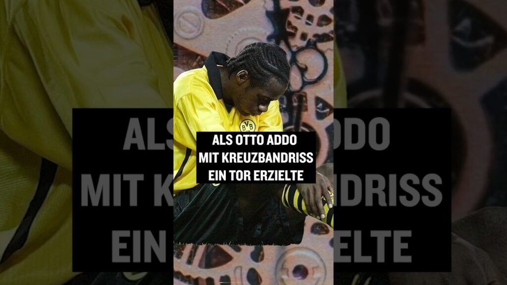 Wisst ihr noch als Otto Addo mit Kreuzbandriss ein Tor erzielte? #shorts