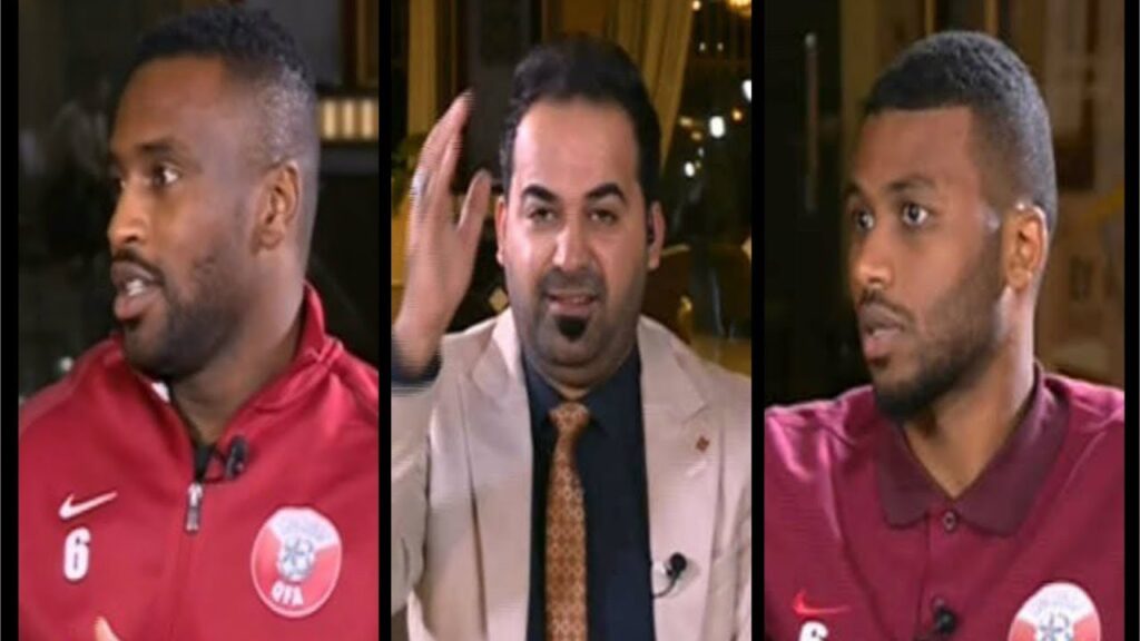 برنامج الحكم الرابع مع لاعبي المنتخب القطري إسماعيل محمد و عبد العزيز حاتم 25-3-2018