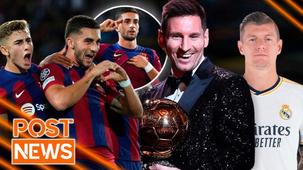 MESSI BALÓN de ORO | FERMÍN LOPEZ MVP, DEDICATORIA de FERRAN TORRES | KROOS: "SE PUSO CALIENTE"