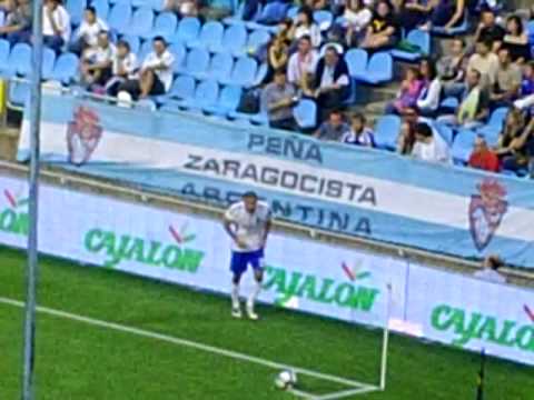 Babic, así SÍ .  Real Zaragoza - Getafe 27/09/09