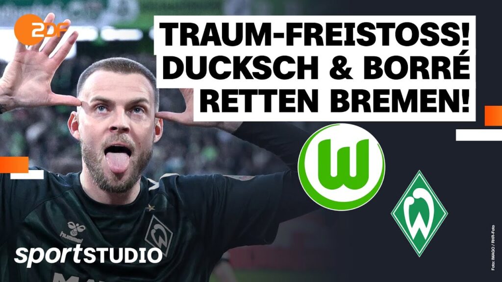 VfL Wolfsburg – SV Werder Bremen | Bundesliga, 10. Spieltag Saison 2023/24 | sportstudio