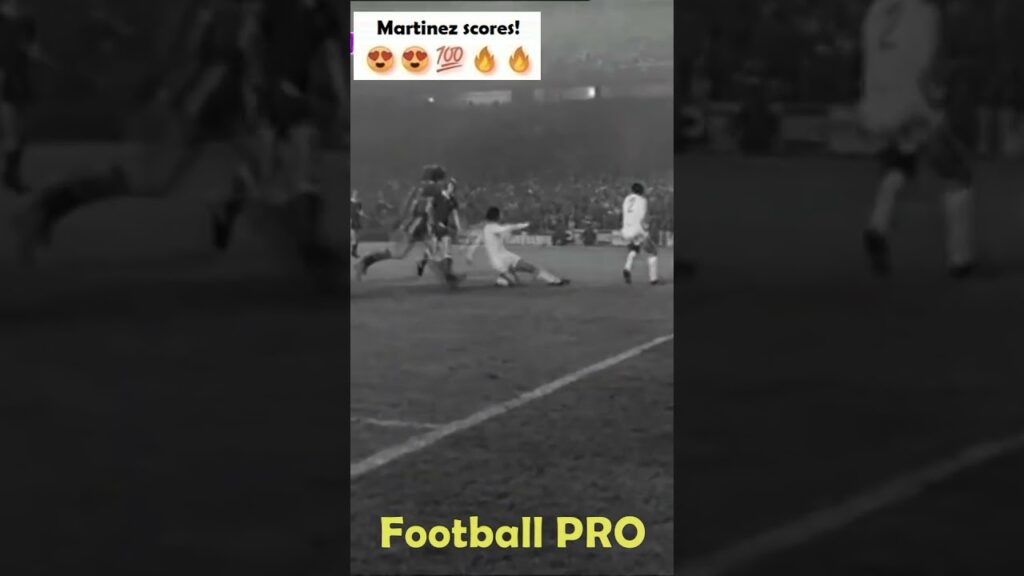 ECCC 1975-76. Real Madrid - Derby County. Roberto Martínez strikes.