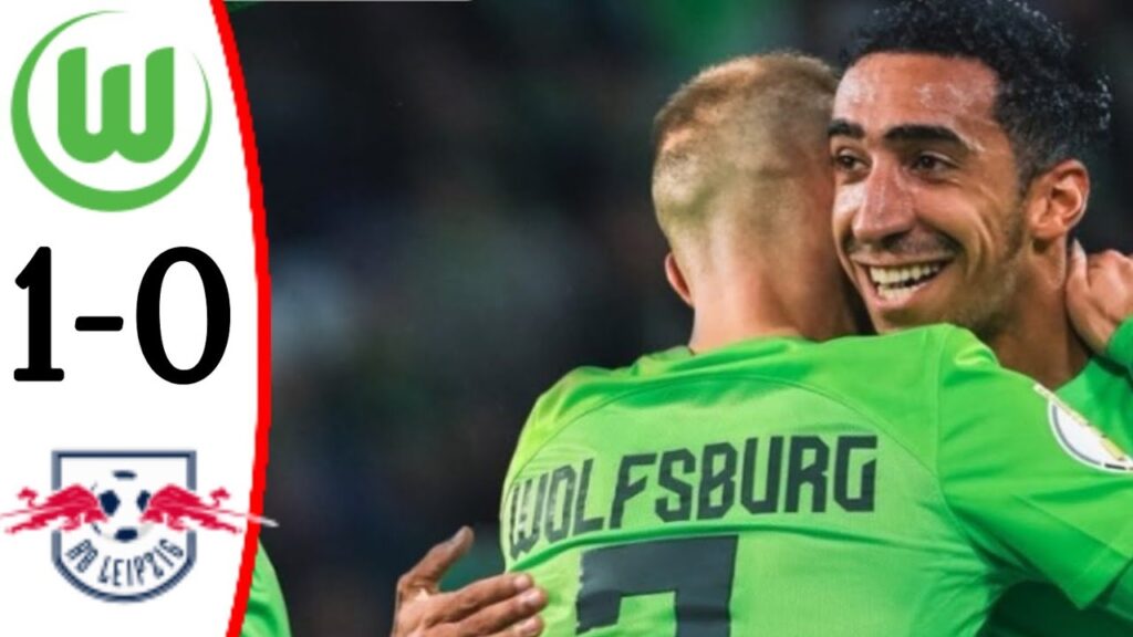 Wolfsburg 1-0 Yussuf Poulsen Red Card | All Goals and Extended Highlights | DFB-Pokal 2023.