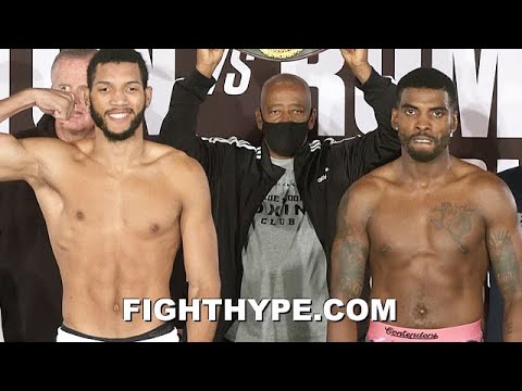DAVID MORRELL VS. KALVIN HENDERSON WEIGH-IN & FINAL FACE OFF