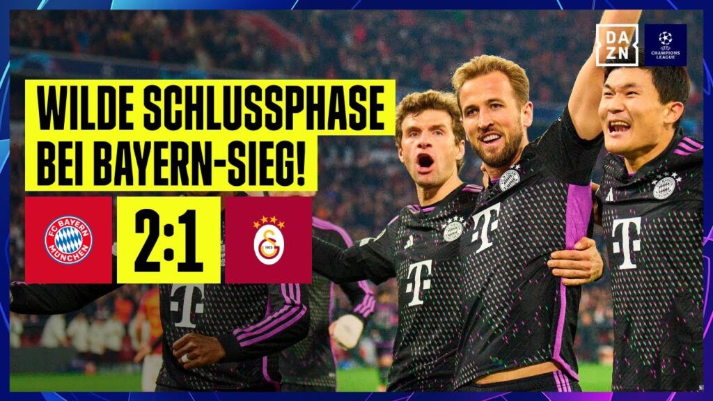 Kane-Doppelpack! Bayern im Achtelfinale: FC Bayern – Galatasaray | UEFA Champions League | DAZN Kane-Doppelpack! Bayern im Achtelfinale: FC Bayern - Galatasaray | UEFA Champions League | DAZN
