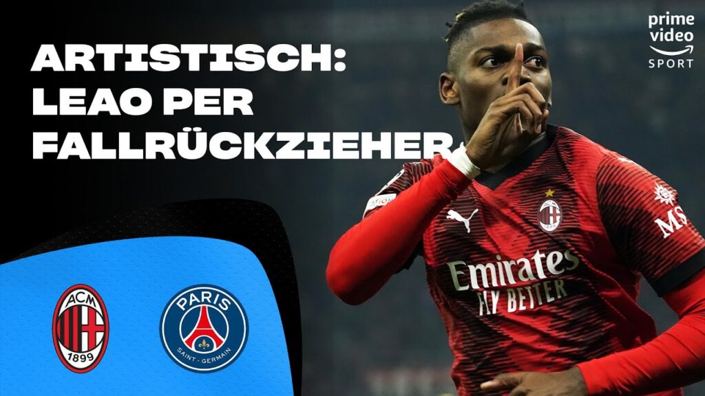 AC Mailand 2:1 Paris Saint-Germain | Highlights - Champions League | Prime Video