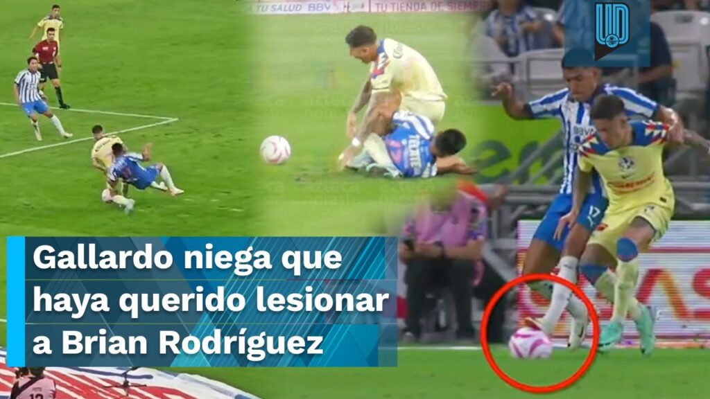 😨 ¿Fue a propósito? 🚨¿Jesús Gallardo tuvo intención de lastimar Brian Rodríguez?  Esto sabemos