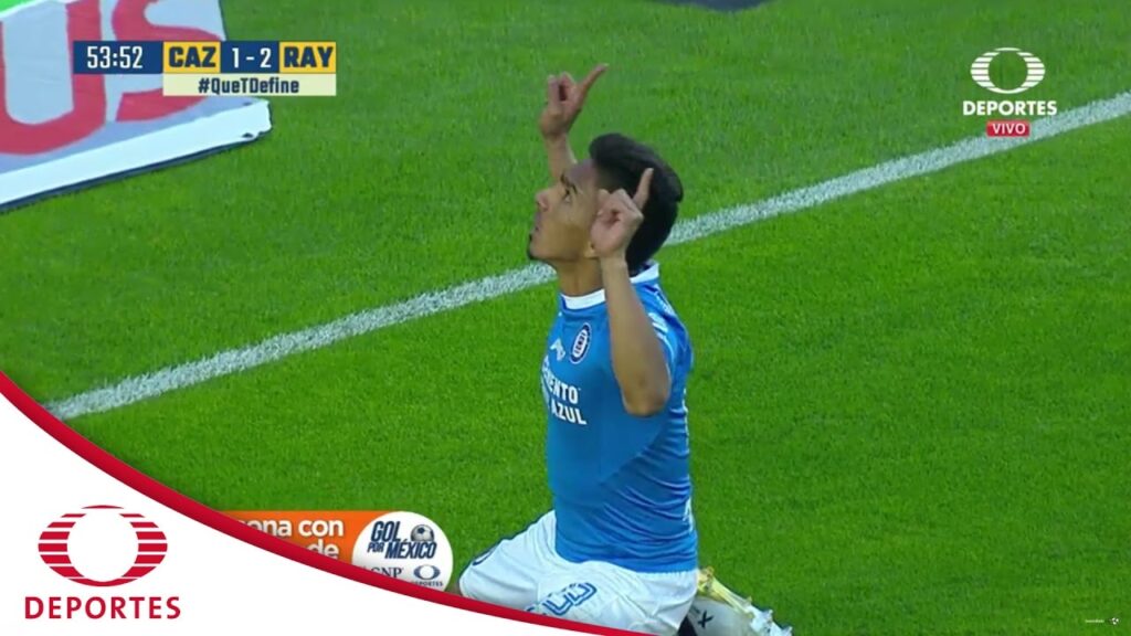 Gol de Ángel Mena | Cruz Azul 1 - 2 Monterrey | Clausura 2017 - J3 | Televisa Deportes