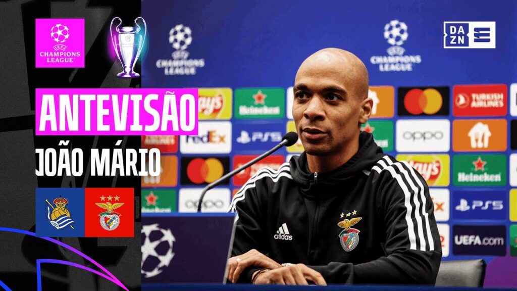 João Mário | Antevisão Real Sociedad x SL Benfica | Champions League
