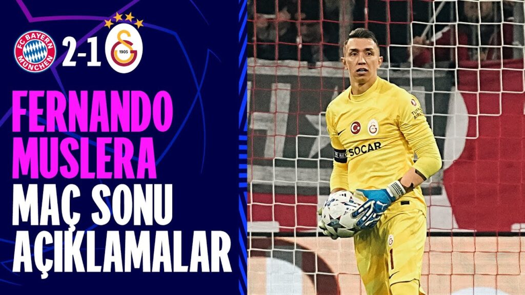 📺Fernando Muslera:"Kalan iki maçımızı taraftarımızın da desteğiyle kazanmayı umuyoruz."#FCBvGS #UCL