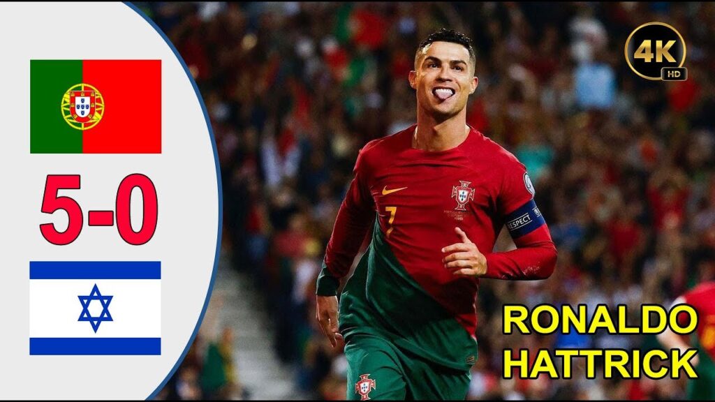 Portugal vs Israel | Highlights & All Goals HD | Qualifiers EURO 2024 -Cristiano Ronaldo score again
