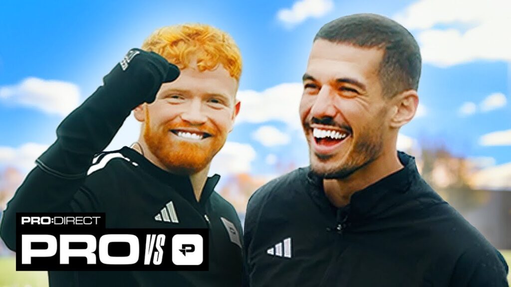 "That's the BEST THING I've ever hit in my LIFE!"🤯 Leicester City's Conor Coady | Pro vs Pro:Direct