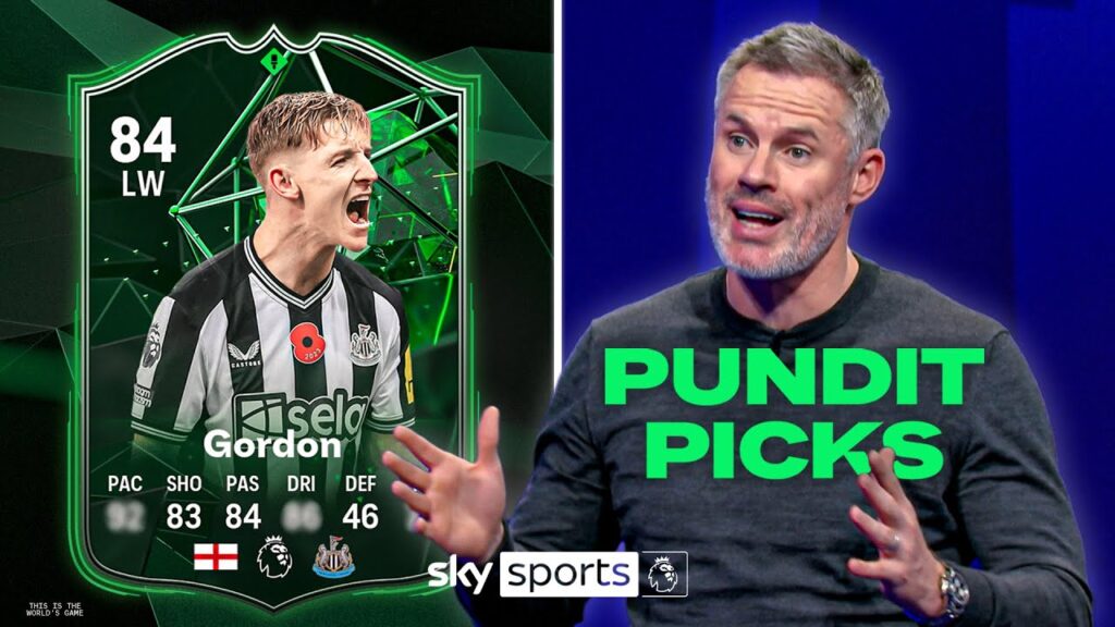 Newcastle star features as Jamie Carragher’s FC24 Pundit Pick after beating Arsenal!