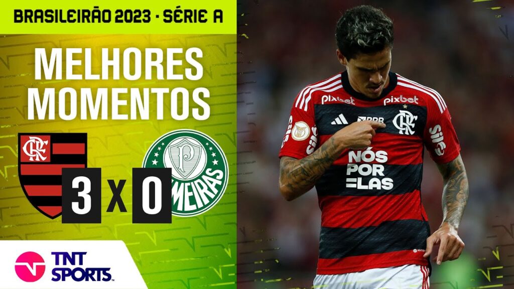 PEDRO CRAVA DOIS, GUSTAVO GÓMEZ É EXPULSO E FLA VOLTA PELA BRIGA DO TÍTULO | FLAMENGO 3X0 PALMEIRAS