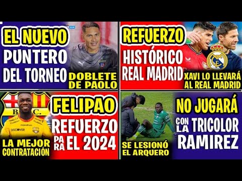 REFUERZO HISTÓRICO! PIERO HINCAPIÉ AL REAL MADRID, LO LLEVARÁ XABI ALONSO | LDU NUEVO LÍDER LIGAPRO